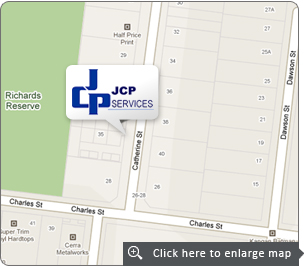 JCP Services - Location Map
